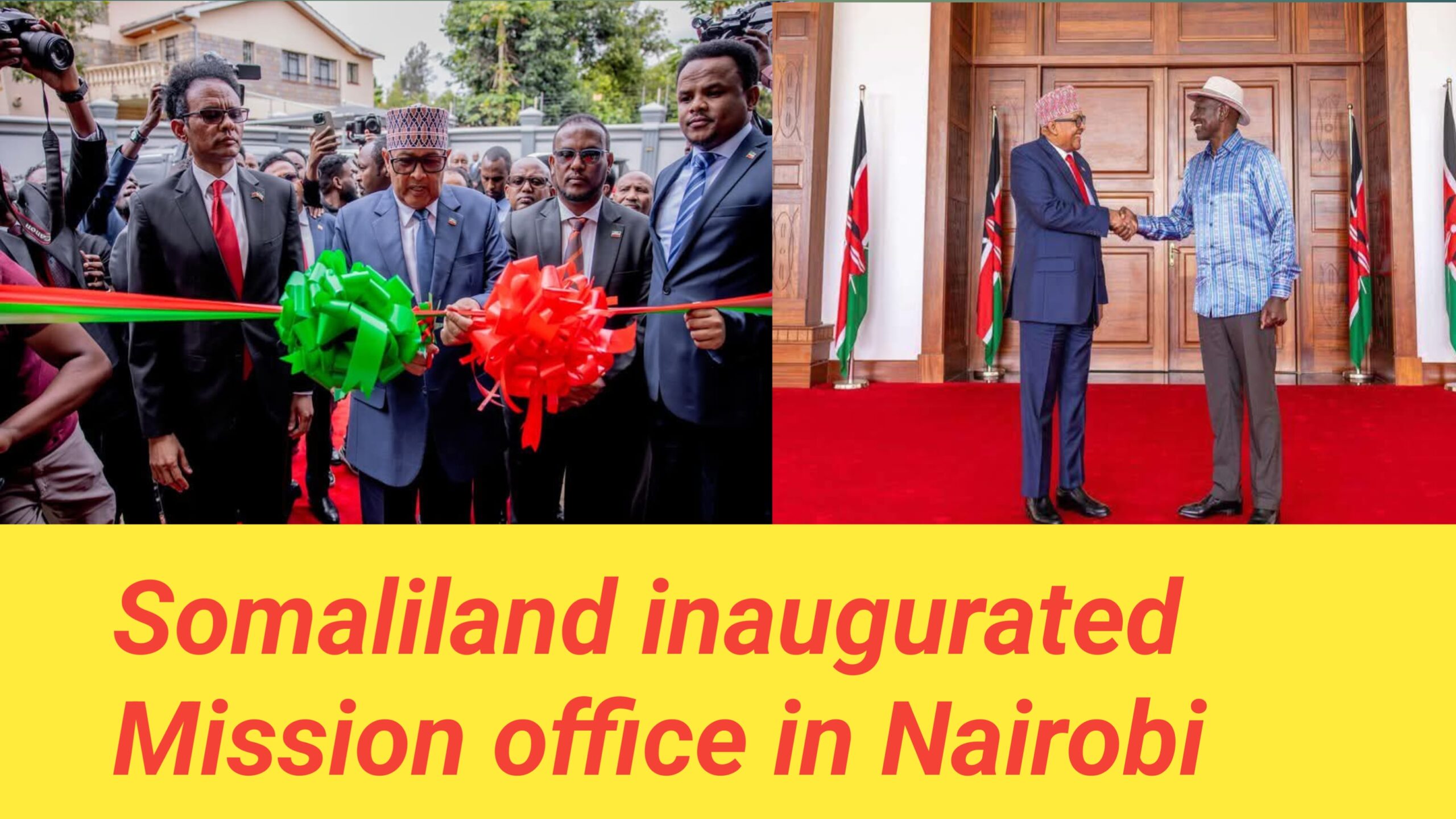 Somaliland inaugurated Mission office in Nairobi