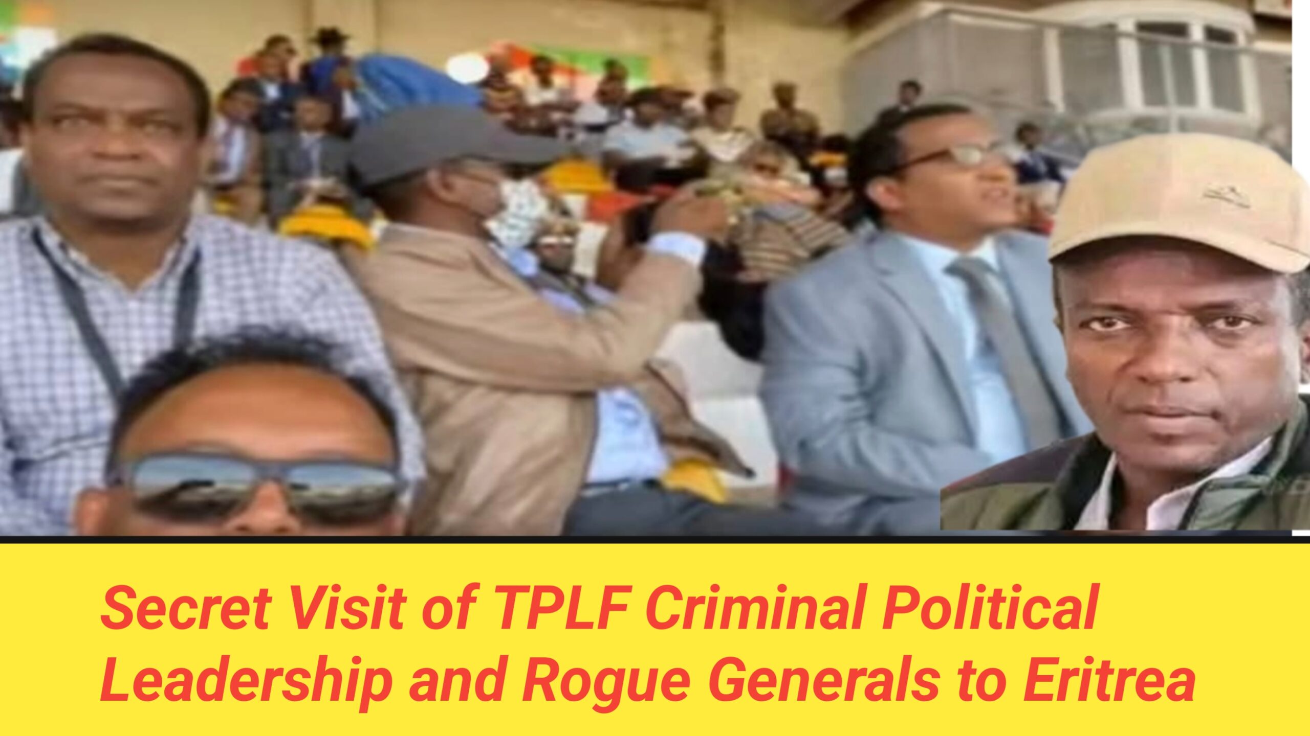 Secret Visit of TPLF Criminal Political Leadership and Rogue Generals to EritreaDuring the 34th Independence Day Celebration