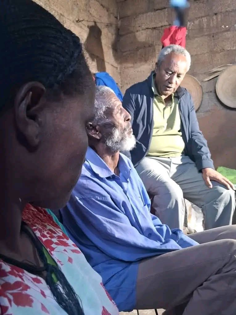 President Tadesse Worede Visits Hitsats IDP Center