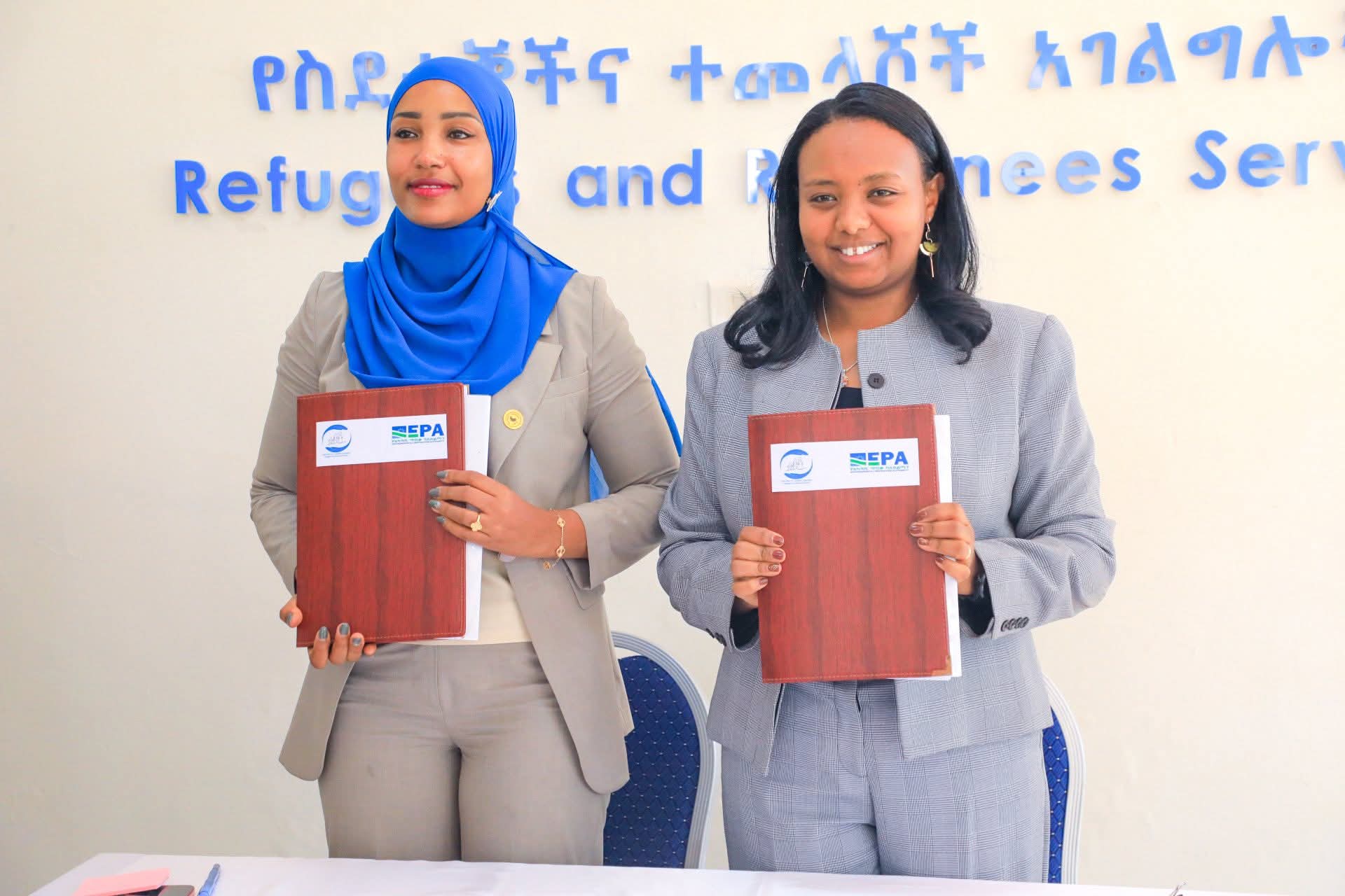 Ethiopia’s RRS and EPA Sign MoU to Integrate Environmental Protection into Refugee Programs